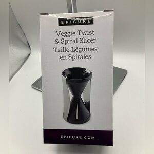 Epicure Black Veggie Twist & Spiral Slicer